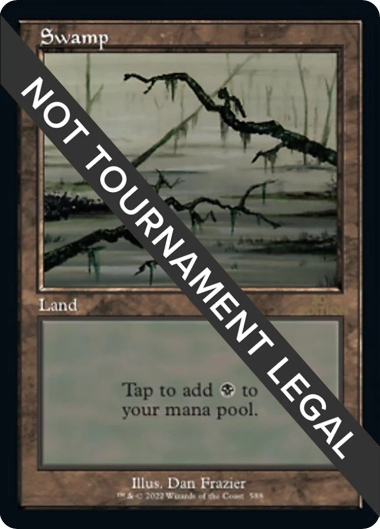 Swamp (588) (Retro Frame) (588)