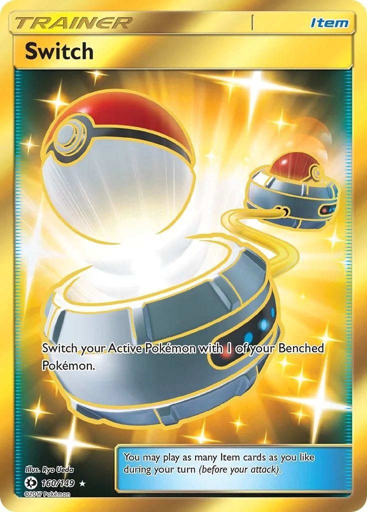 Switch (Secret) (160/149) (SM Base Set)