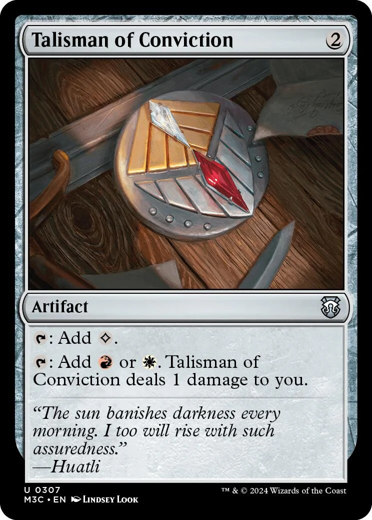 Talisman of Conviction (307) (Modern Horizons 3)