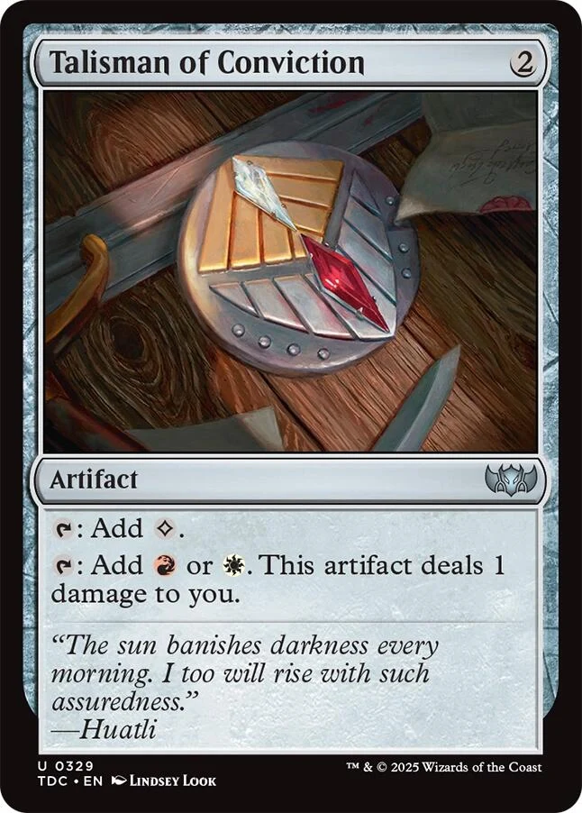 Talisman of Conviction (329)
