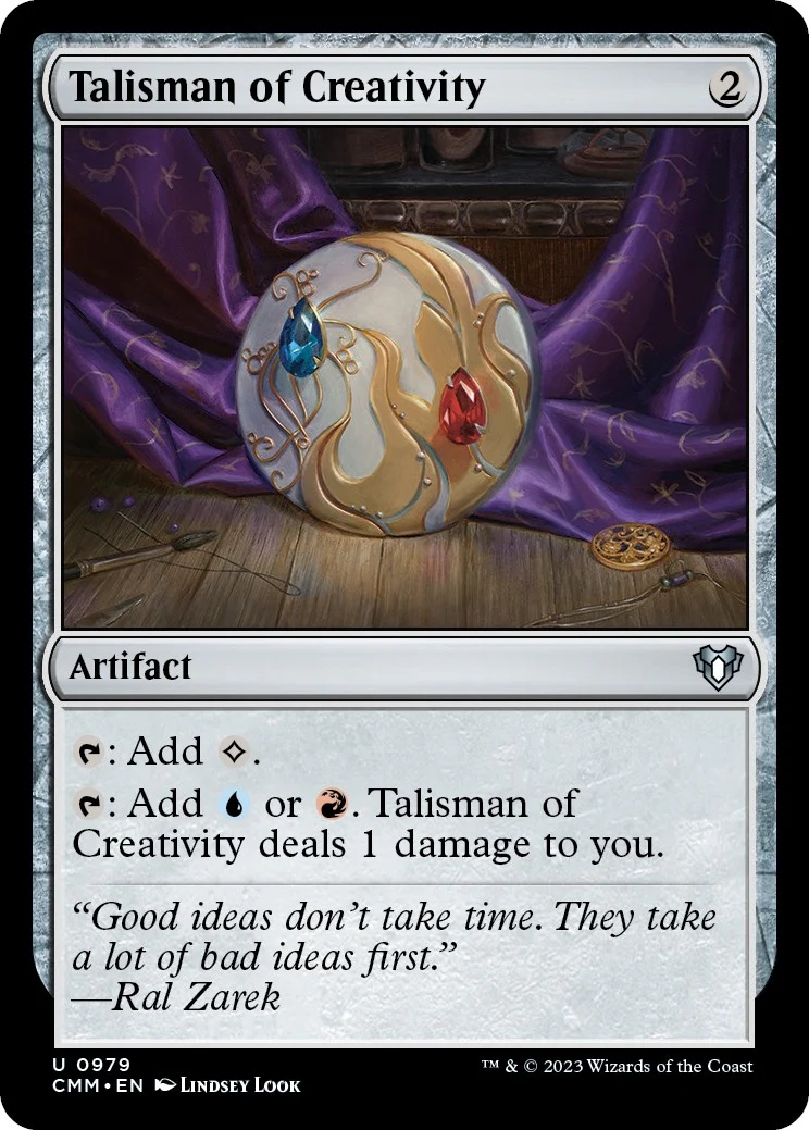 Talisman of Creativity (979) (Commander Masters)