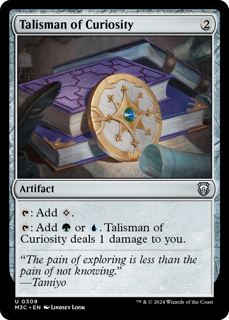 Talisman of Curiosity (309)