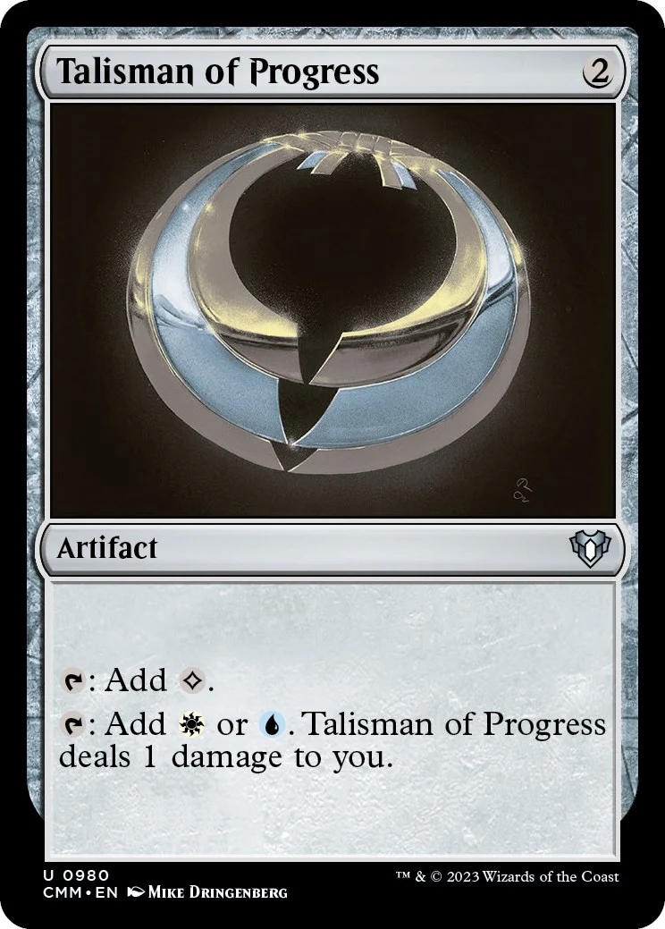 Talisman of Progress (980) (Commander Masters)