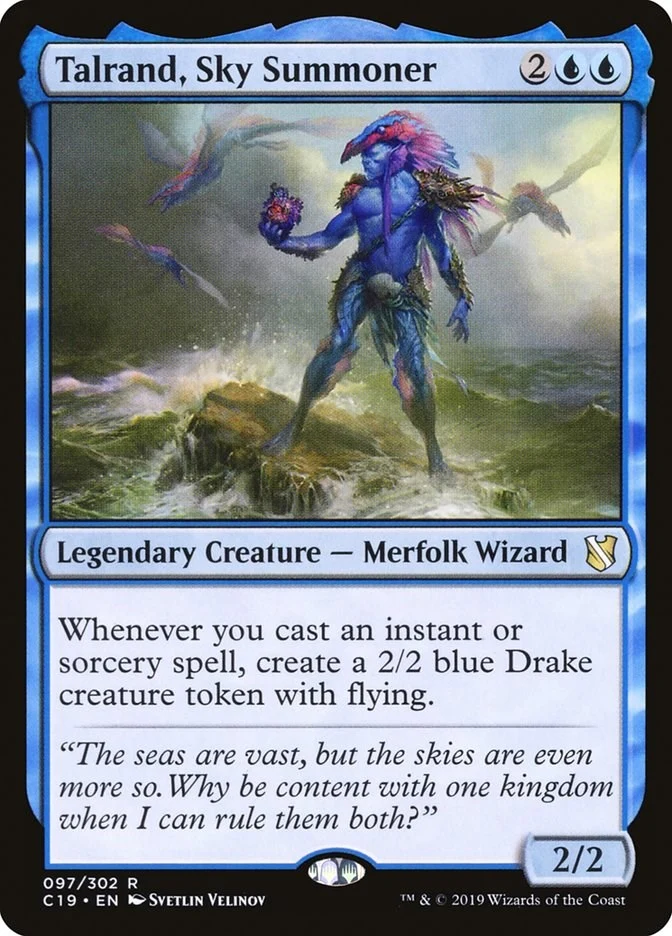 Talrand, Sky Summoner (97) (Commander 2019)