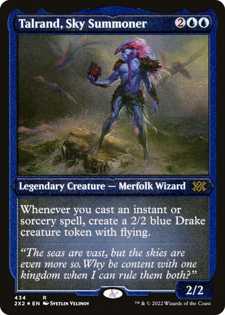 Talrand, Sky Summoner (Foil Etched) (434)