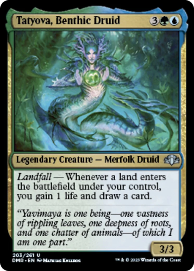 Tatyova, Benthic Druid (203)