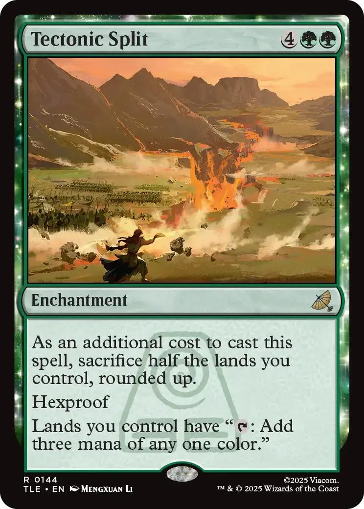 Tectonic Split (144) (Avatar: The Last Airbender: Eternal-Legal)