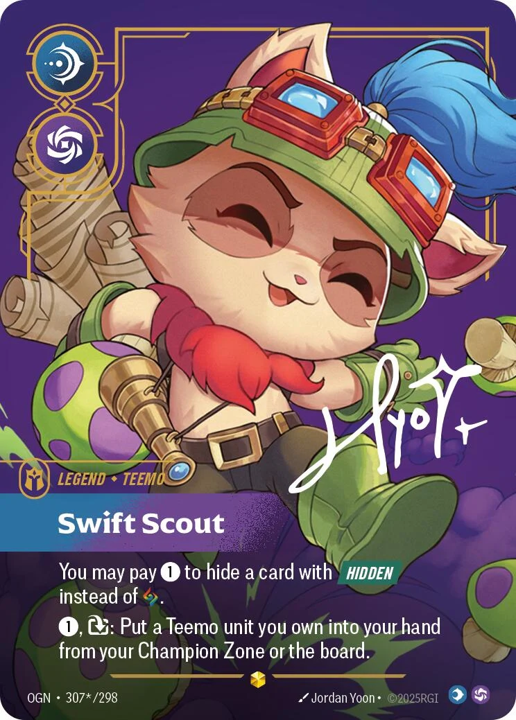 Teemo - Swift Scout (Signature) (307*/298) (Origins)