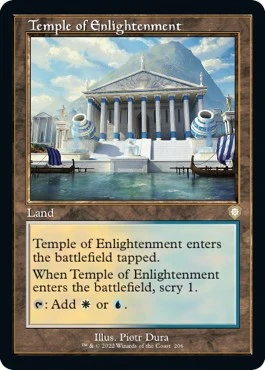 Temple of Enlightenment (Retro Frame) (206)