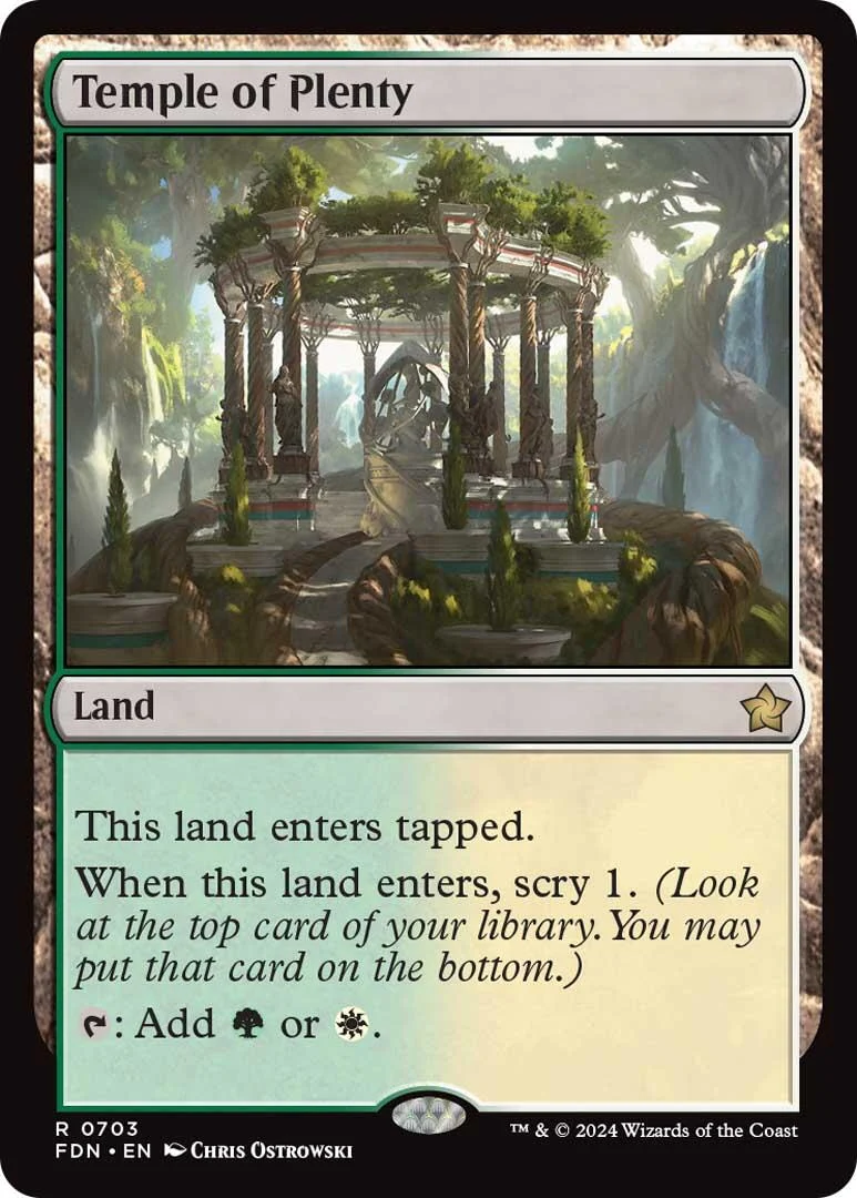 Temple of Plenty (703) (Foundations)