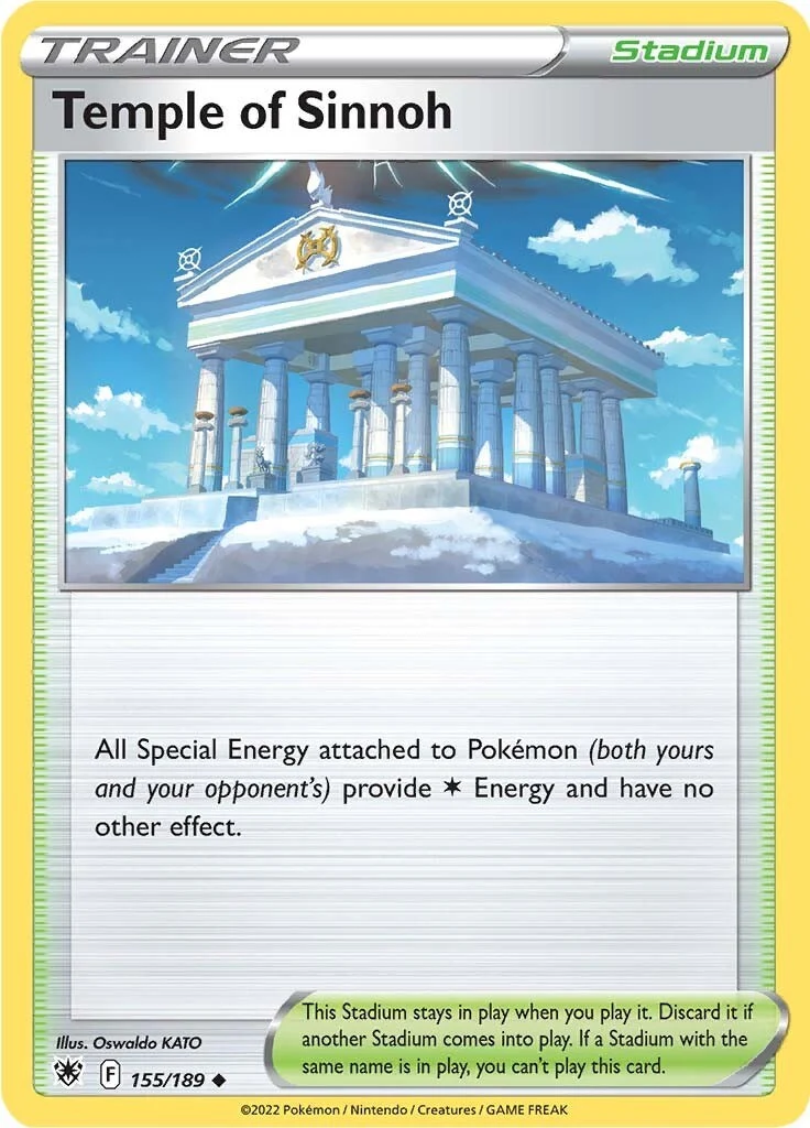 Temple of Sinnoh (155/189) (SWSH10: Astral Radiance)