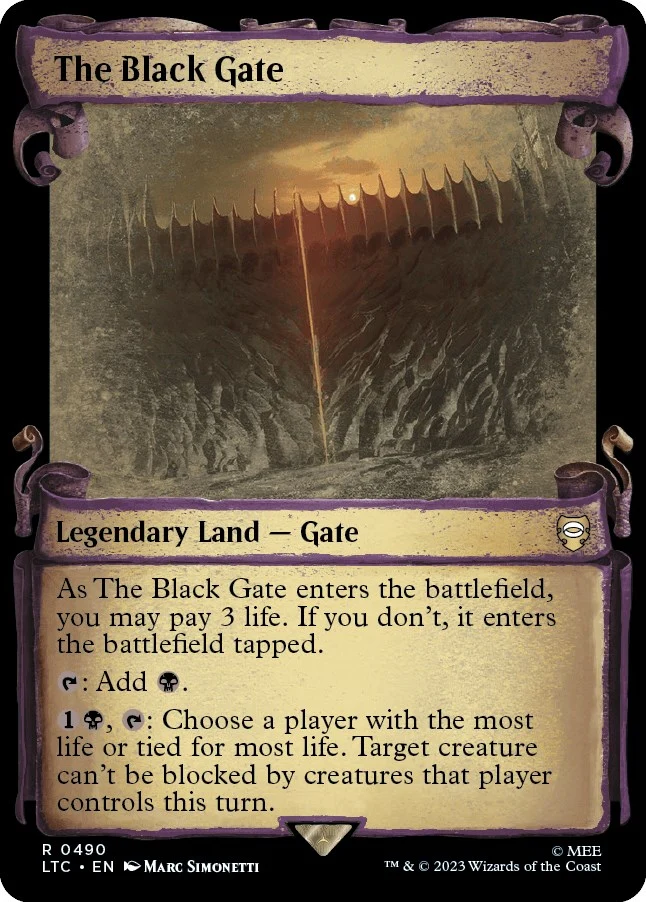 The Black Gate (Showcase Scrolls) (490)