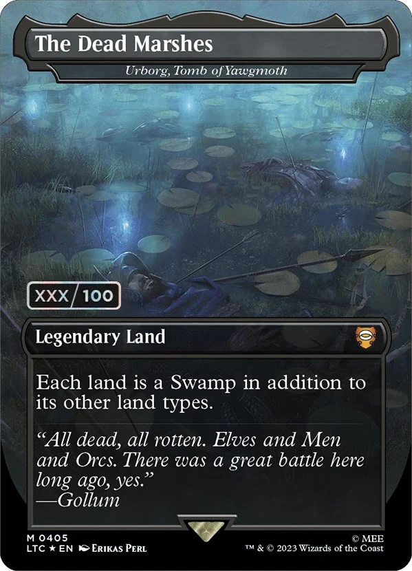 The Dead Marshes - Urborg, Tomb of Yawgmoth (Serial Numbered) (405)