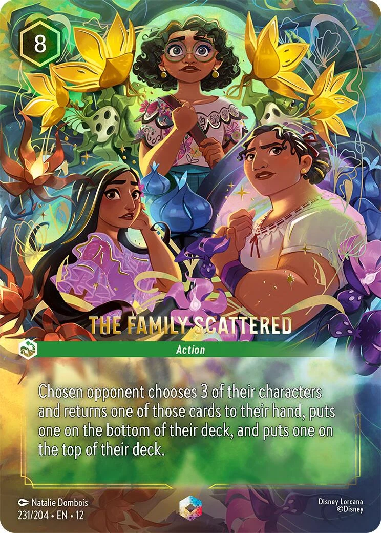 The Family Scattered (Enchanted) (231/204) (Wilds Unknown)