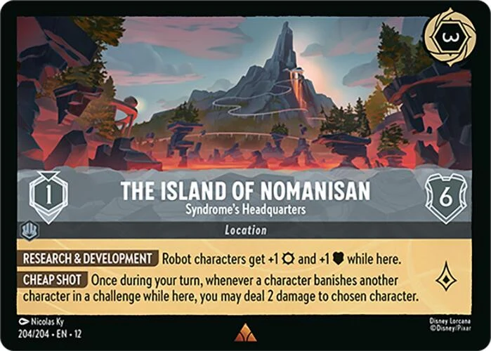 The Island of Nomanisan - Syndrome's Headquarters (204/204) (Wilds Unknown)