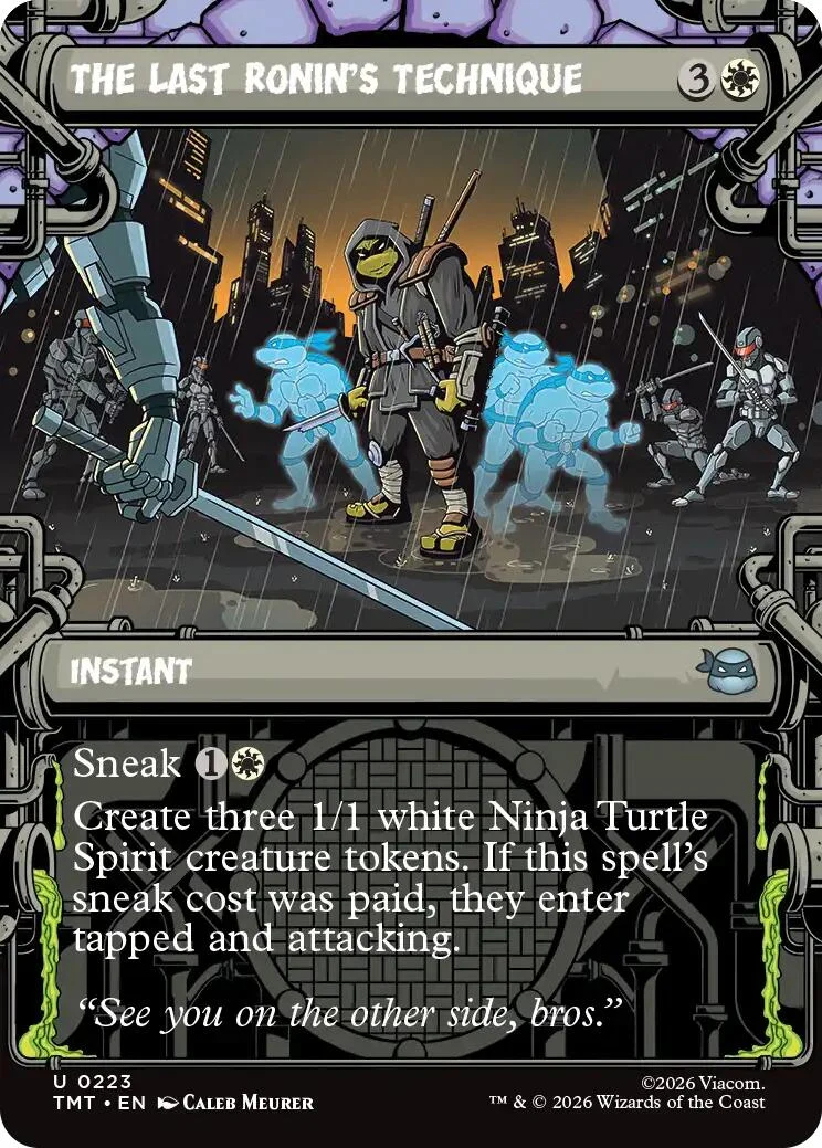 The Last Ronin's Technique (Showcase) (223) (Teenage Mutant Ninja Turtles)