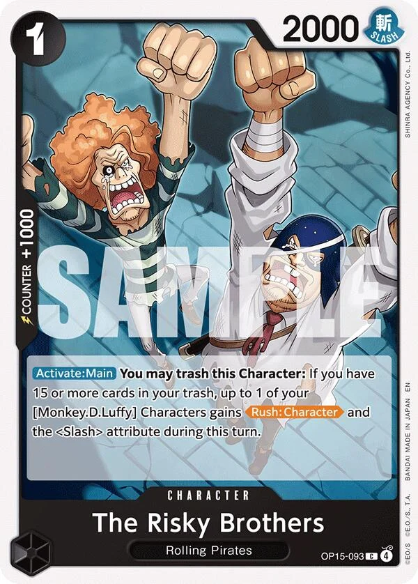 The Risky Brothers (OP15-093) (Adventure on Kami's Island)