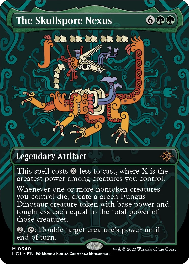 The Skullspore Nexus (Borderless) (340) (The Lost Caverns of Ixalan)