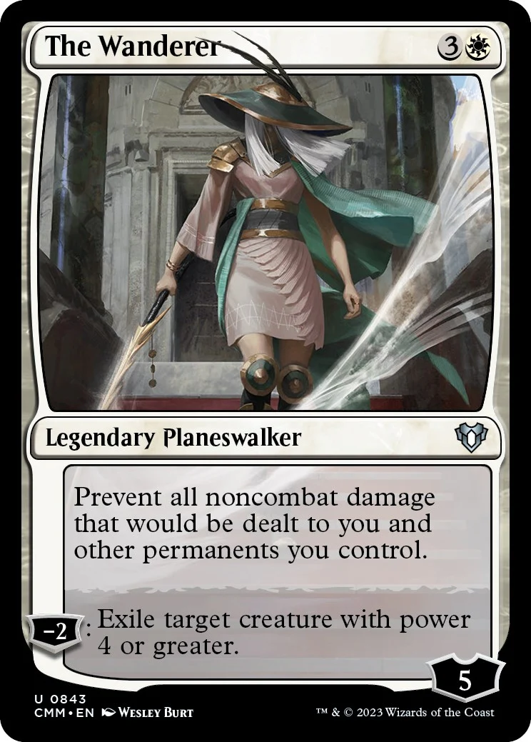 The Wanderer (843) (Commander Masters)