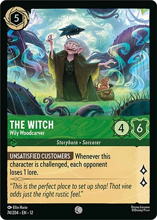 The Witch - Wily Woodcarver (74/204) (Wilds Unknown)