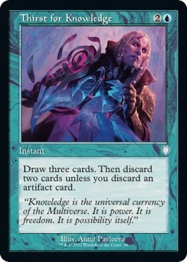 Thirst for Knowledge (Retro Frame) (96)
