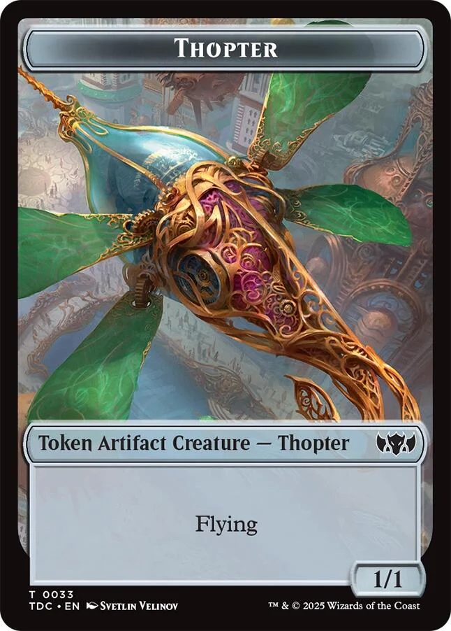 Thopter // Bird Double-Sided Token (33 // 2)