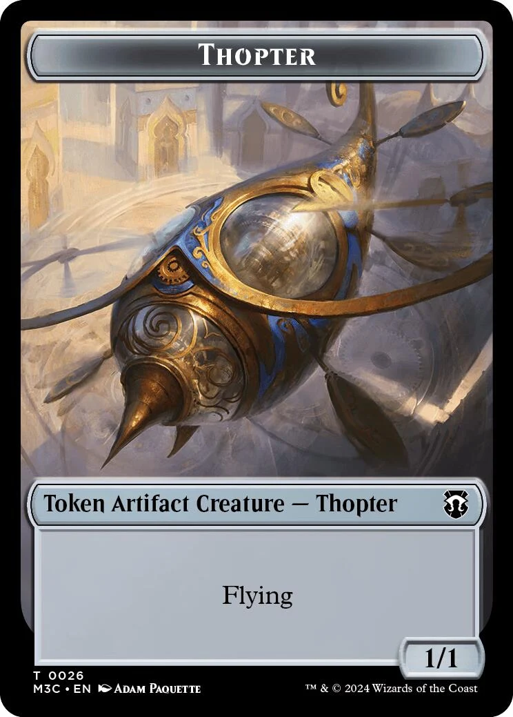 Thopter // Copy Double-Sided Token (26 // 1)