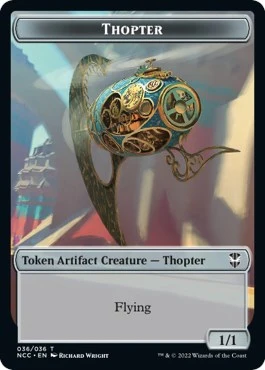 Thopter // Treasure (013) Double-Sided Token (36 // 13)
