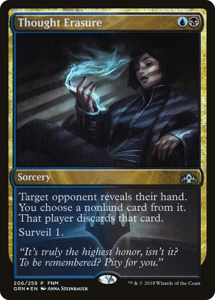 Thought Erasure (206) (FNM Promos)