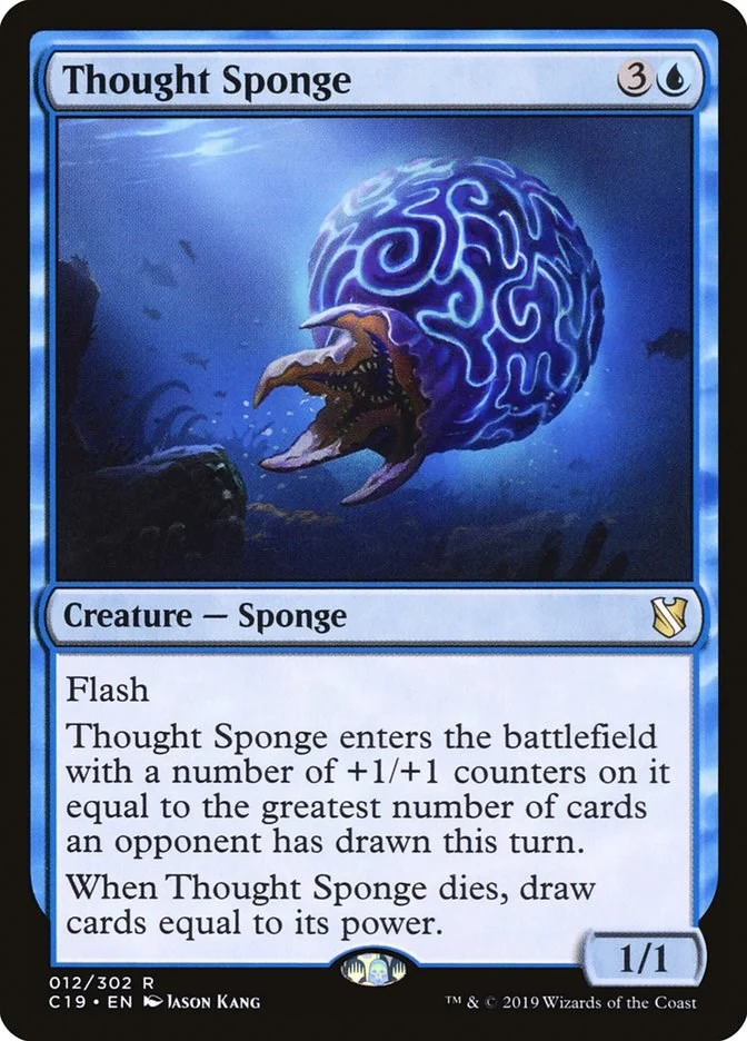 Thought Sponge (12) (Commander 2019)