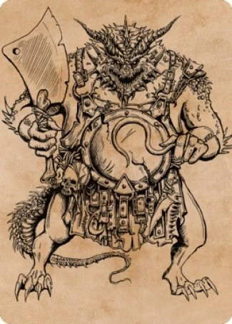 Thrakkus the Butcher Art Card (77)