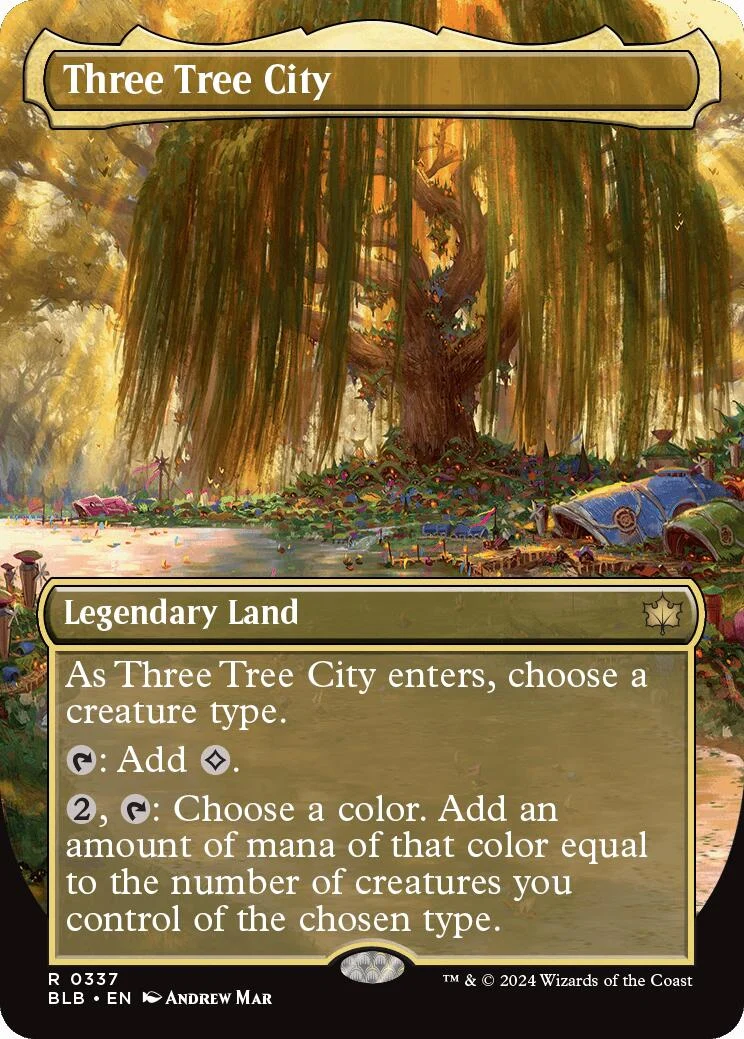 Three Tree City (Borderless) (0337) (337)