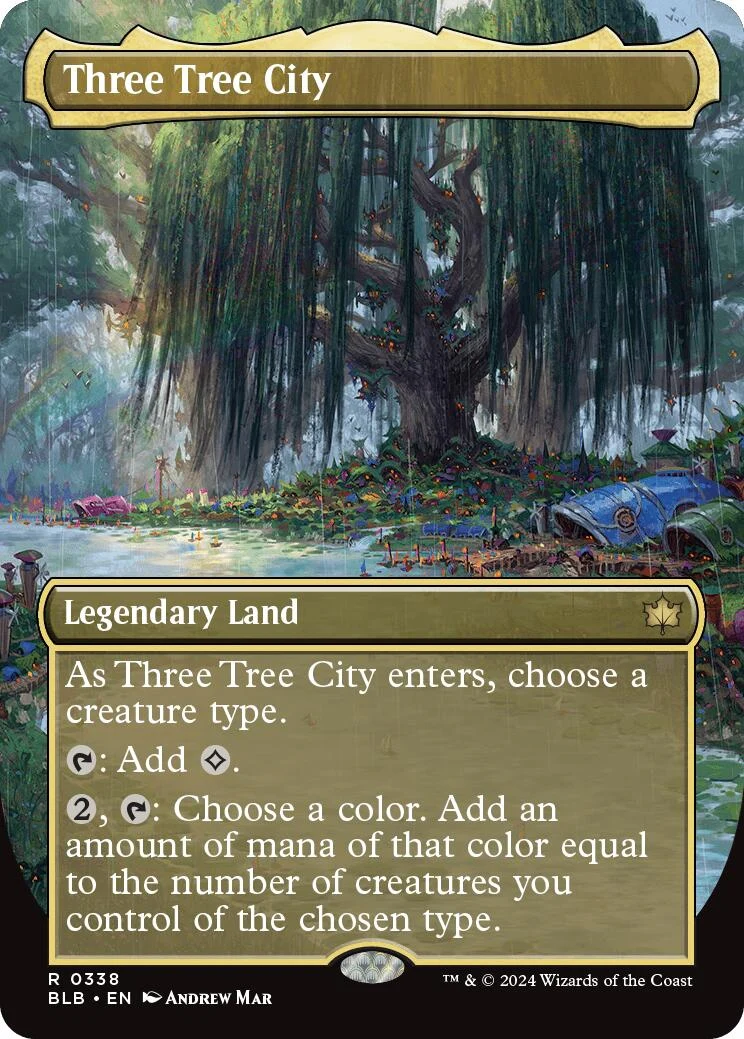 Three Tree City (Borderless) (0338) (338)