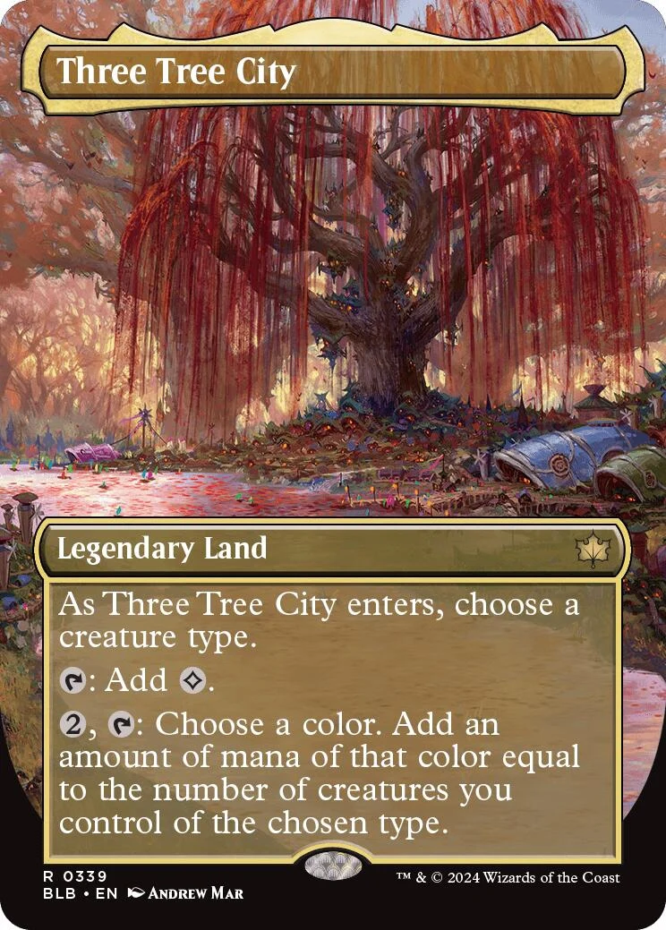Three Tree City (Borderless) (0339) (339)
