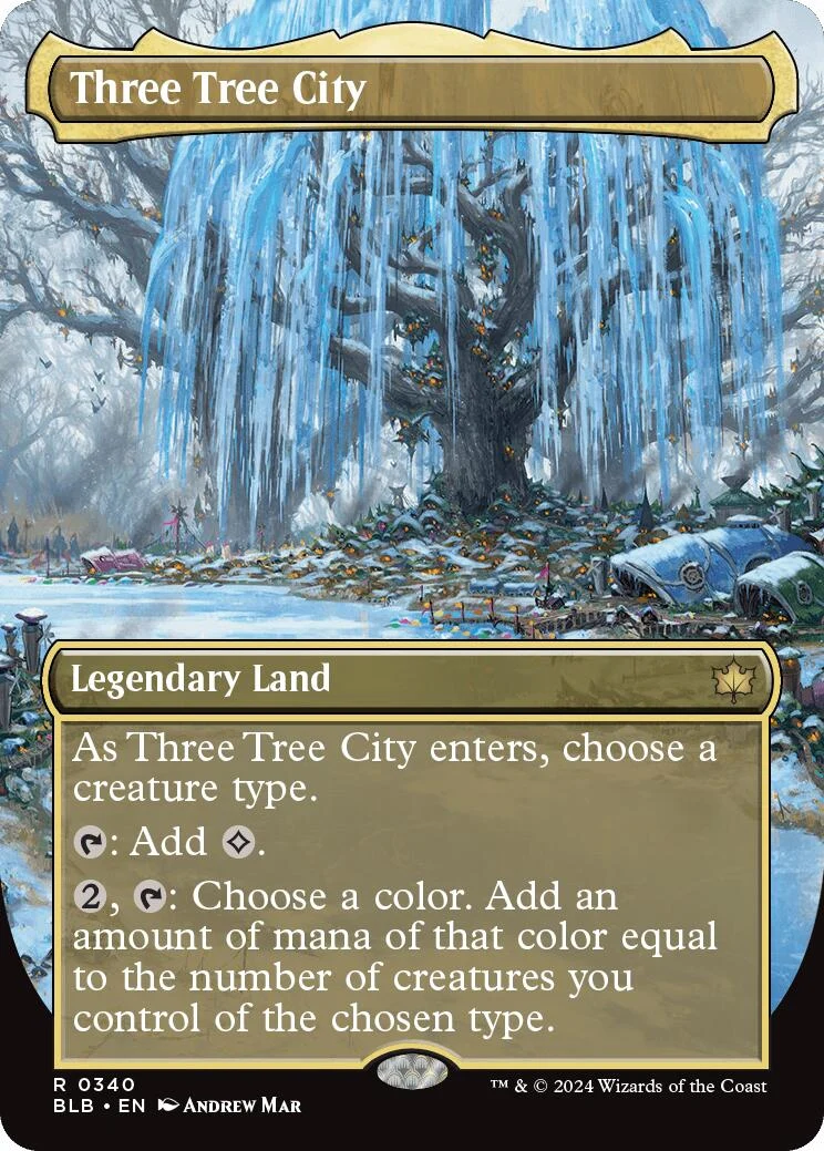 Three Tree City (Borderless) (0340) (340)