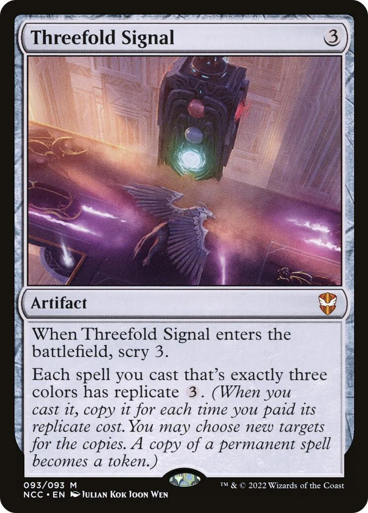 Threefold Signal (93)