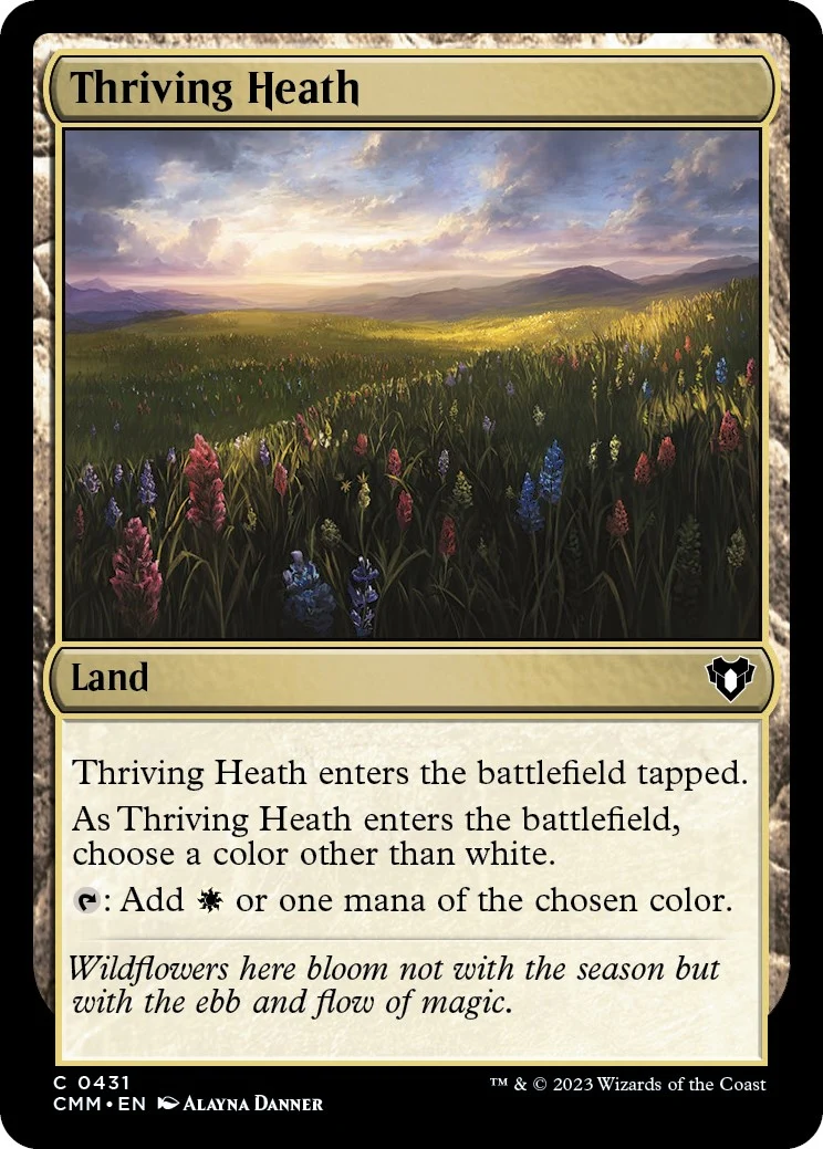 Thriving Heath (431) (Commander Masters)