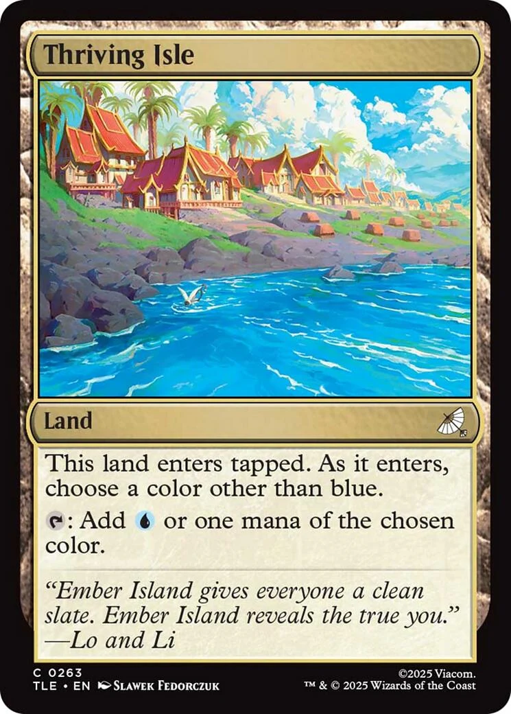 Thriving Isle (263) (Avatar: The Last Airbender: Eternal-Legal)