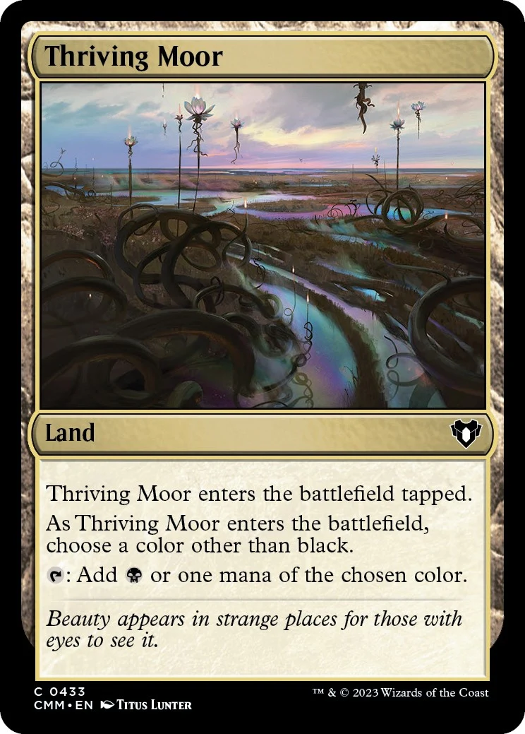 Thriving Moor (433) (Commander Masters)