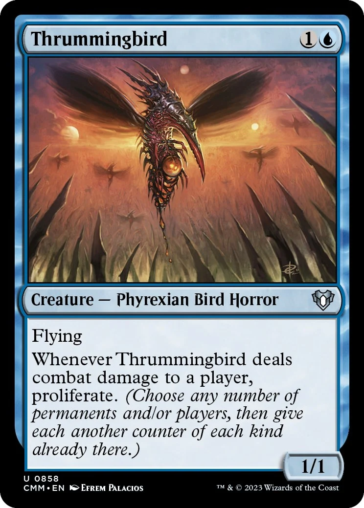 Thrummingbird (858) (Commander Masters)