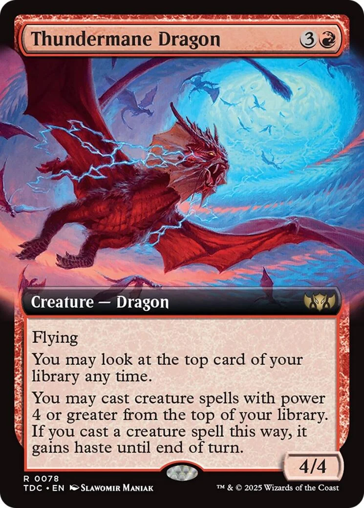 Thundermane Dragon (Extended Art) (78)
