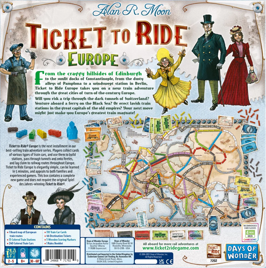 Ticket to Ride Europe - Image 3