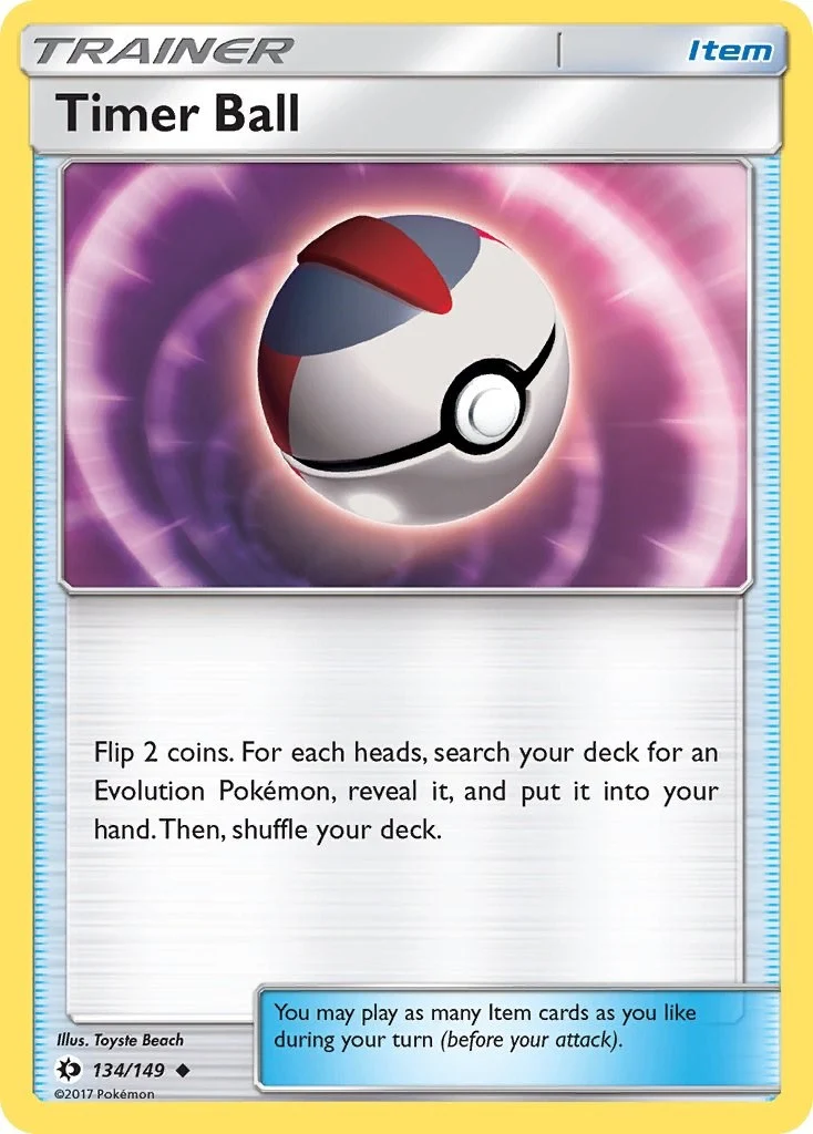 Timer Ball (134/149) (SM Base Set)