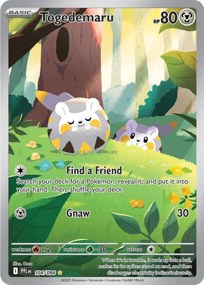 Togedemaru (104/094) (ME02: Phantasmal Flames)