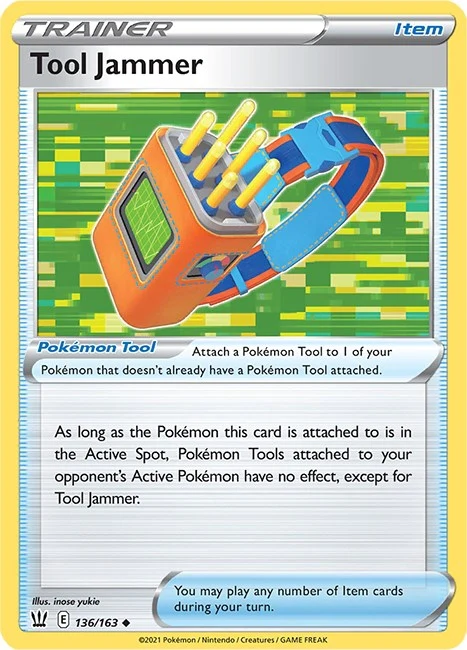 Tool Jammer (136/163) (SWSH05: Battle Styles)