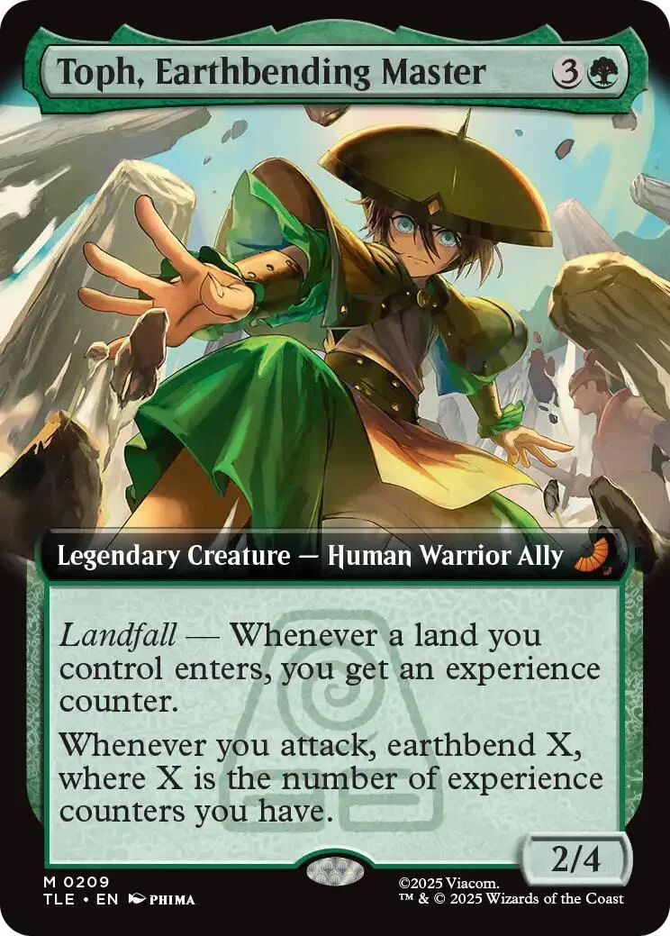 Toph, Earthbending Master (Extended Art) (209) (Avatar: The Last Airbender: Eternal-Legal)