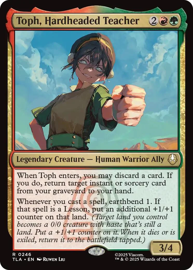 Toph, Hardheaded Teacher (246) (Avatar: The Last Airbender)