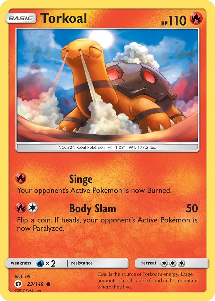 Torkoal (23/149) (SM Base Set)