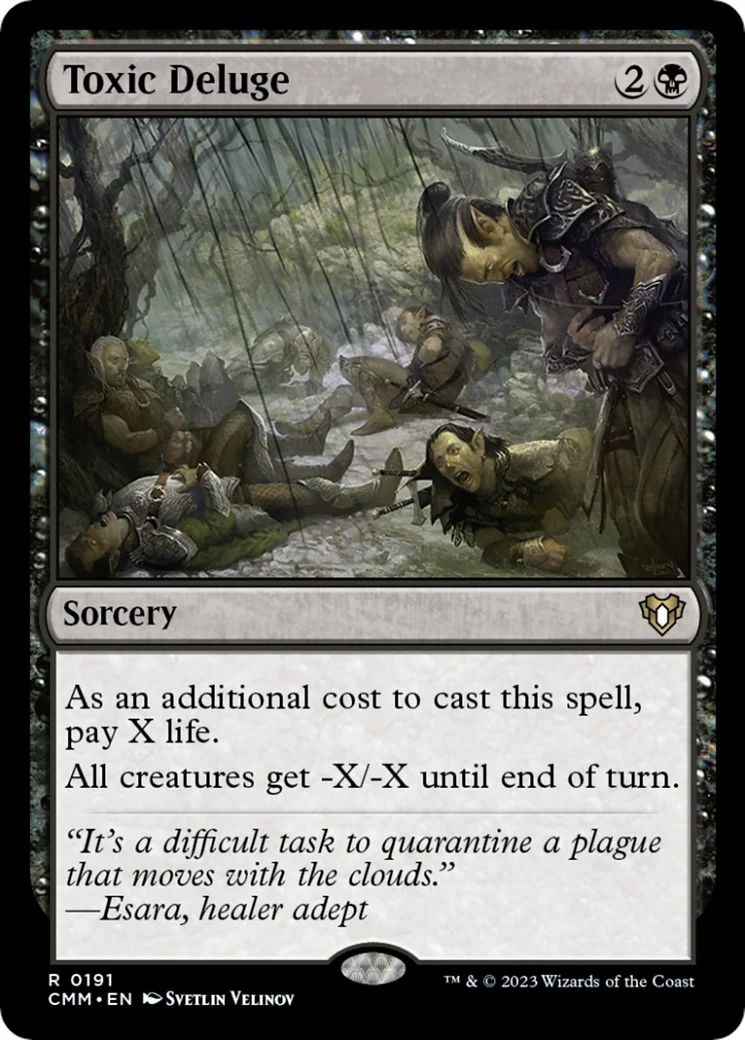 Toxic Deluge (191) (Commander Masters)