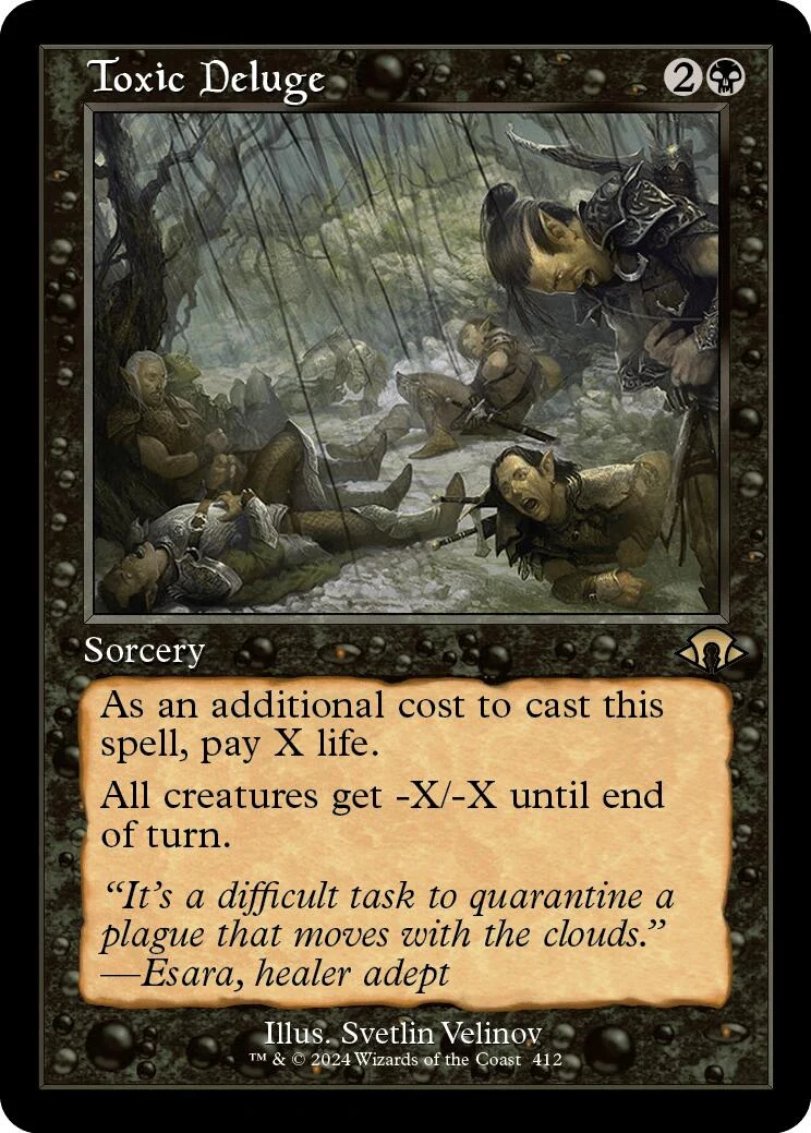 Toxic Deluge (Retro Frame) (412) (Modern Horizons 3)